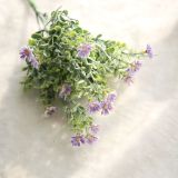 2021 chrysanthemum Ono with fresh grass foreign trade simulation flower wholesale pastoral wedding home decoration