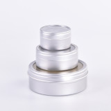 Shining New Design aluminum jar  candle jar aluminum canister 6oz seamless aluminum can metal jar