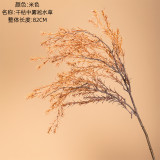 2021Simulation flower manufacturer home decoration cross border wedding wholesale dry rime water grass