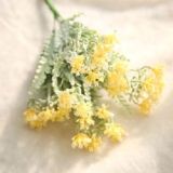 Wholesale small fresh grass foreign trade simulation flower pastoral wedding family decoration Milan ball flower