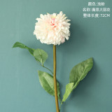 2021Cross border decoration manufacturer simulation flower green plant wholesale Weisi Dahlia