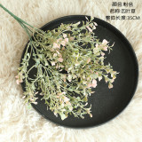 2021Wholesale simulation flower home decoration wedding plant wall holding flower lucky clover