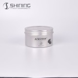 100ml Any Color Personal Care Cosmetic Use Candy Tin Cans New 50 G Silver Aluminum Round Pomade Tins
