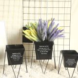2021Simulation flower manufacturer home decoration wedding holding flower wall plant wall grain with grass