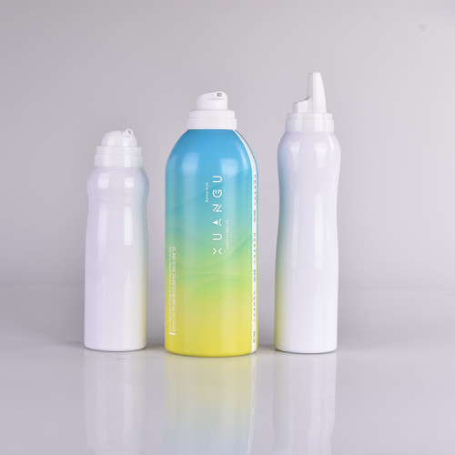 wholesale aerosol can sun block sunscreen with cover 500ml caps aerosol envases para aerosoles
