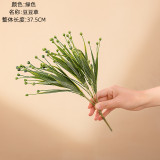 Simulated Florist family made flowers and green plants wholesale wedding cross border decorations Doudou grass with grass