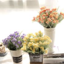Wholesale small fresh grass foreign trade simulation flower pastoral wedding family decoration Milan ball flower