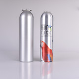 Custom Design aluminum aerosol can ensuous Body Lotion with cover 250ml 500ml compitt prophyl aerosol