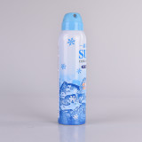 Quick shipment aluminum aerosol can antiperspirant with cover 250ml 440ml pintura de aerosol para pintar campo de futbol