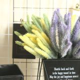2021Simulation flower manufacturer home decoration wedding holding flower wall plant wall grain with grass