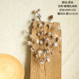 2021Manufacturers wholesale wedding simulation flowers cross border home decoration Christmas snow pine cones