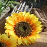 Simulation flower decoration wedding handhold flower road guide flower wholesale sunflower head