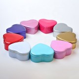 Wedding Gift Heart-shaped Metal Packaging Tin Box Chocolate Candy Tin Box