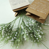 Cross border factory family made flower  green plants wholesale wedding decorations simulated flower Campanula
