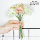 2021Imitation flower manufacturer family decoration wedding holding flower road leading flower gerbera