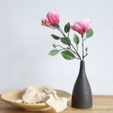 2021Imitation flower fake flower wholesale wedding silk flower export family decoration single branch Magnolia