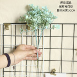 Simulated flower manufacturer's family decoration wedding holding flowers road guiding wall plum flowers and grass