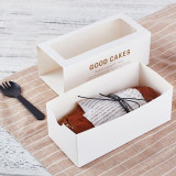 Wholesale Cake Box With Window Sweet Food Candy Cookie Paper Box Sushi Paper Box