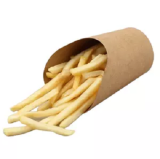 Eco-friendly Custom kraft disposable 12oz chips packaging cups paper container