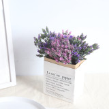 2021Eucalyptus plastic grass imitation flower manufacturer home decoration flower wall plant shell grass