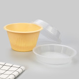 One compartment takeaway box plastic food containers disposable with cover