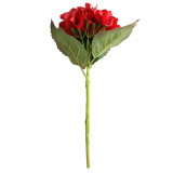 Wholesale simulation flower export wedding road home decoration artificial flower home decoration short branch Hydrangea