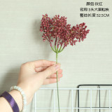 2021Wholesale simulation Florist family made flowers green plants wedding decorations, fruit and branches
