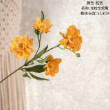 Simulated flower home decoration cross border wedding wholesale artificial flower single wheel flower wheel wind Chrysanthemum