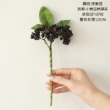 2021 christmas wholesale berry imitation flower wedding home decoration foreign trade bean branch