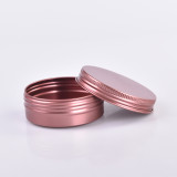 Factory Direct Discount aluminum cans  fancy 6oz 8oz 12oz printing round small gold air freshrner jar