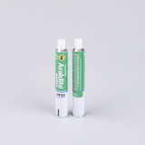 Small mini aluminum collapsible tubes cosmetic