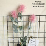 Wedding simulation flower manufacturer home decoration wedding holding flower road lead flower sea urchin thorn ball