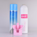 Custom Design aluminum aerosol can gas and oxygen with cover 250ml 500ml refillable aerosol spray can aerosol can oxygen