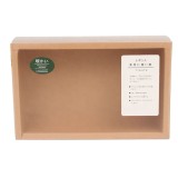 Custom Paper Box Packaging Recyclable Kraft PVC Window Cookie Cake Box Drawer Box For Chocolate