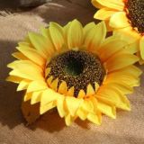 Simulation flower decoration wedding handhold flower road guide flower wholesale sunflower head