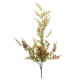 Factory plant simulation flower long vine green plant flower wall foreign trade family decoration wedding gold and silver leaf
