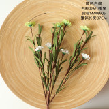 PE bubble 8 foreign trade Daisy  imitation flower wholesale artificial flower wedding decoration family cross border