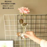 2021Manufacturers wholesale simulation flowers wedding decorations cross-border green plants snow roses