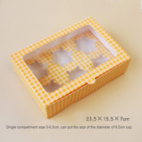 Wholesale Paper Cake Package Box With Window Wedding Cookie Box Kid Gift Box