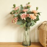 2021Wholesale green plants wedding decorations cross border fake artificial flowers Japanese small beautiful flowers