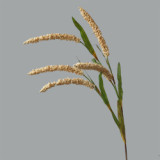 Millet simulation flower natural pastoral Hotel farmhouse decoration props simulation long branches, grains and ears of Wheat