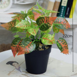 Stylish Wholesale Artificial Plant Plastic Plant Indoor Decoration Pot For Fake  Plants Plastic