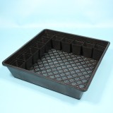 Plastic Square Flower Nursery Pots for growing seedings