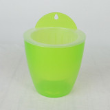 Creative Hanging Round Shaped Home Garden Plastic Garden Pots Flower Planters