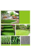 Wholesale simulation plant wall lawn kindergarten plastic lawn turf plant decorative flower wall