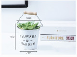 Wholesale High Quality Creative Metal Flower Pot Balcony Outdoor Decoration Flower Vintage Pot Planters Flower Pot Metal