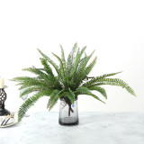 2021Green plant background wall material fern simulation Persian grass bundle