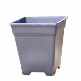 Special offer Castle Peak Root Control Rose Pot Plastic Square Flower Pot Wire Gallon Pot Breathable Root