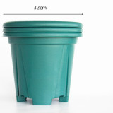 Good Quality Home Garden Decoration Round Flowerpot Wholesale Gallon Flower Pots With Tray