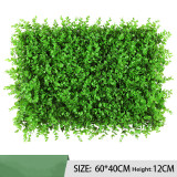 Wholesale simulation plant wall lawn encryption eucalyptus turf plastic fake green background wall plant decorative flower wall